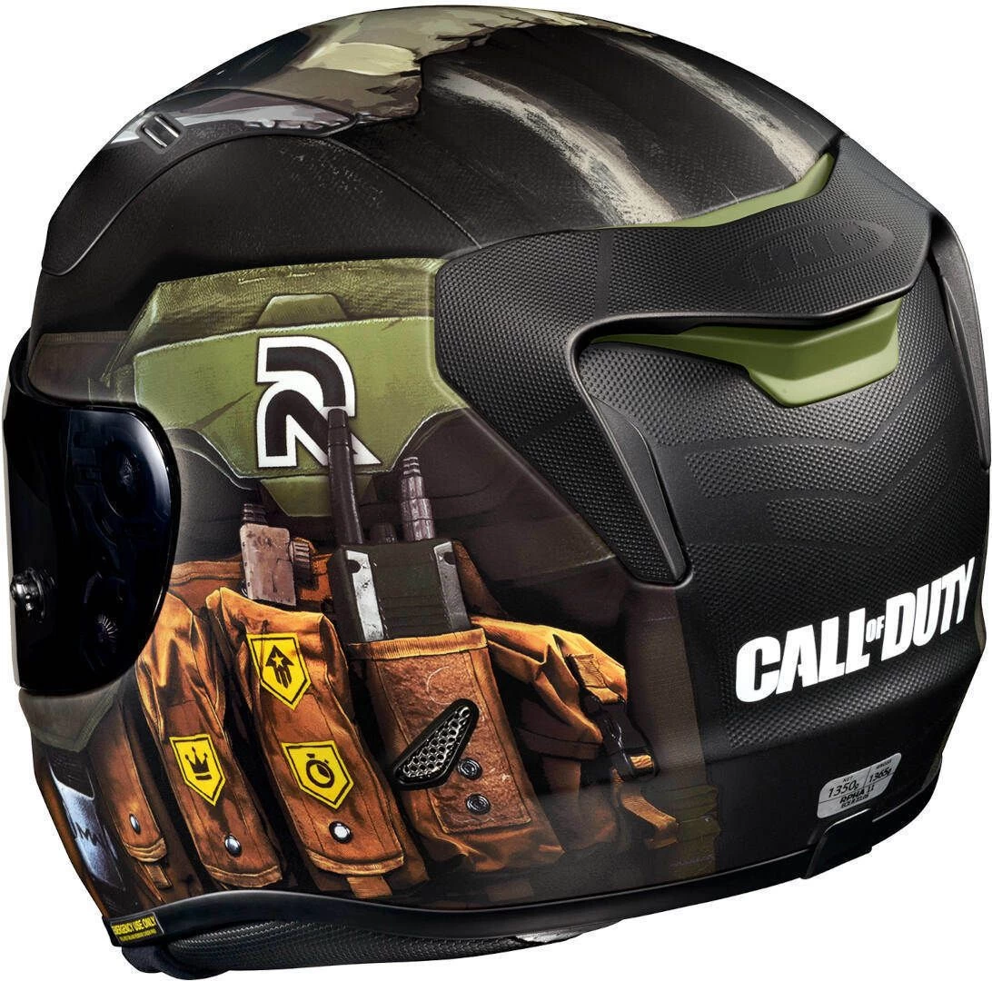 HJC RPHA 11 Ghost Call Of Duty Motorhelm 4 HJC RPHA 11 Ghost Call Of Duty Motorhelm - Afbeelding 4