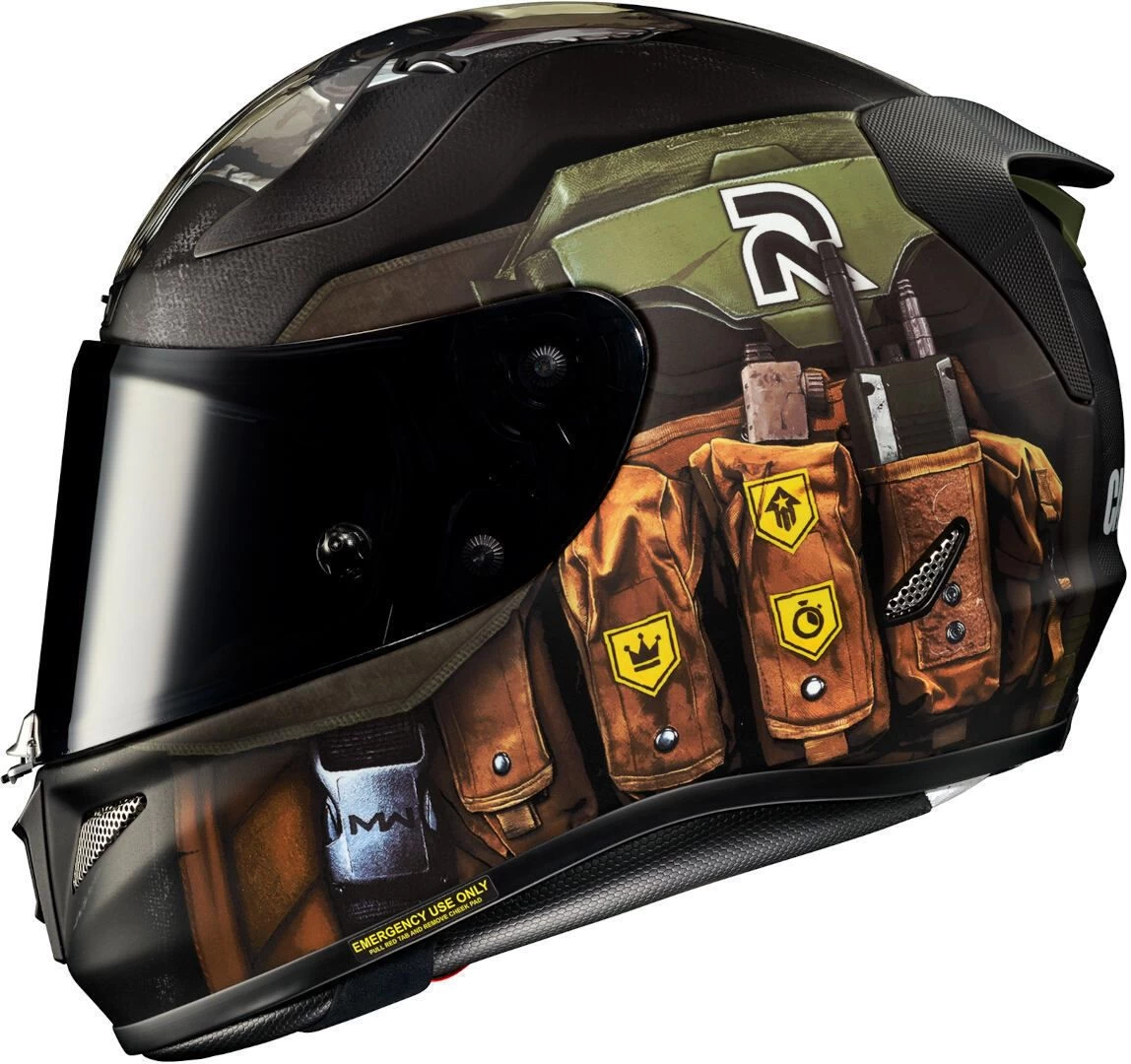 HJC RPHA 11 Ghost Call Of Duty Motorhelm 5 HJC RPHA 11 Ghost Call Of Duty Motorhelm - Afbeelding 5
