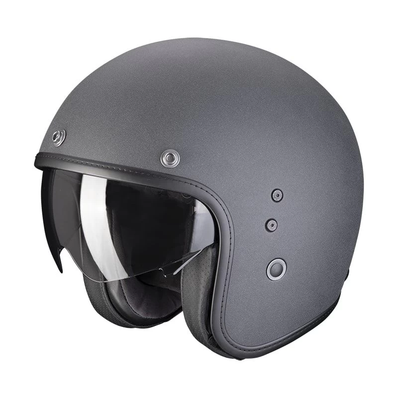 Scorpion Belfast Evo Graphite Motorhelm 3 Scorpion Belfast Evo Graphite Motorhelm - Afbeelding 3