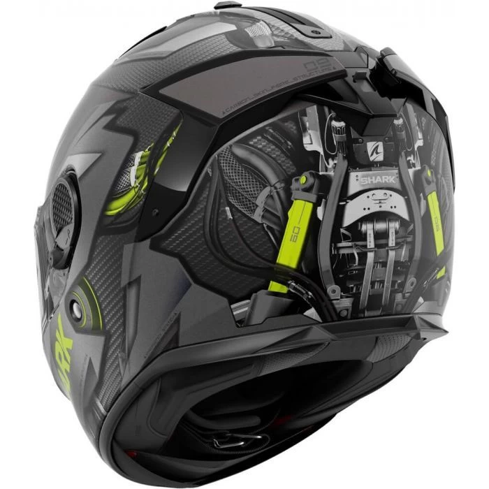 Shark Spartan GT Carbon Urikan Motorhelm 2 Shark Spartan GT Carbon Urikan Motorhelm - Afbeelding 2