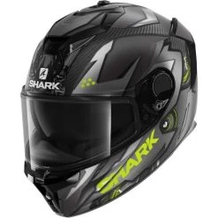 Shark Spartan GT Carbon Urikan Motorhelm 5 Shark Spartan GT Carbon Urikan Motorhelm -Motorrijden Winkel shark spartan gt carbon urikan antraciet fluo 8baa